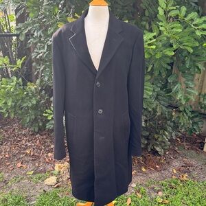 Perry Ellis Portfolio wool knee length coat, size 42R